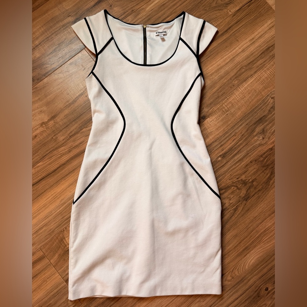 Express White Bodycon Mini Dress